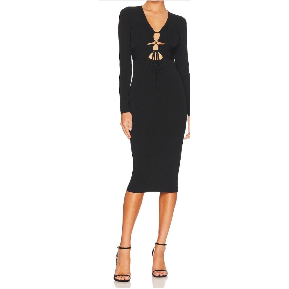 ASTR The Label Revolve Jovie Midi Dress SZ: XS